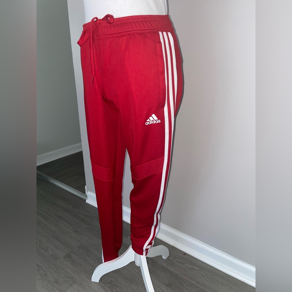 Red Adidas Striped Pants - Picture 3 of 8